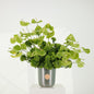 Emerald luxury floral arrangement green anthuriums dianthus blooms Kuwait Vitali Concept