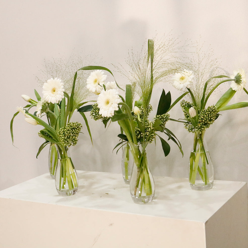 Aurora 10 luxury floral collection set premium handcrafted seasonal blooms elegant events receptions Kuwait Vitali Concept