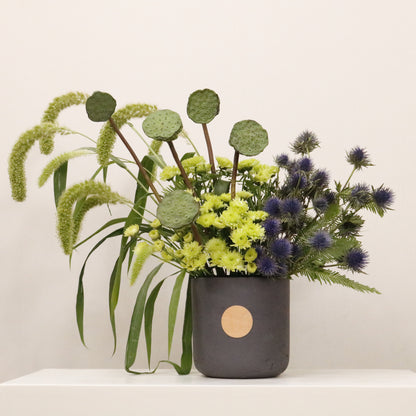 Nature's Touch luxury floral arrangement premium handcrafted natural organic blooms elegant home décor Kuwait Vitali Concept