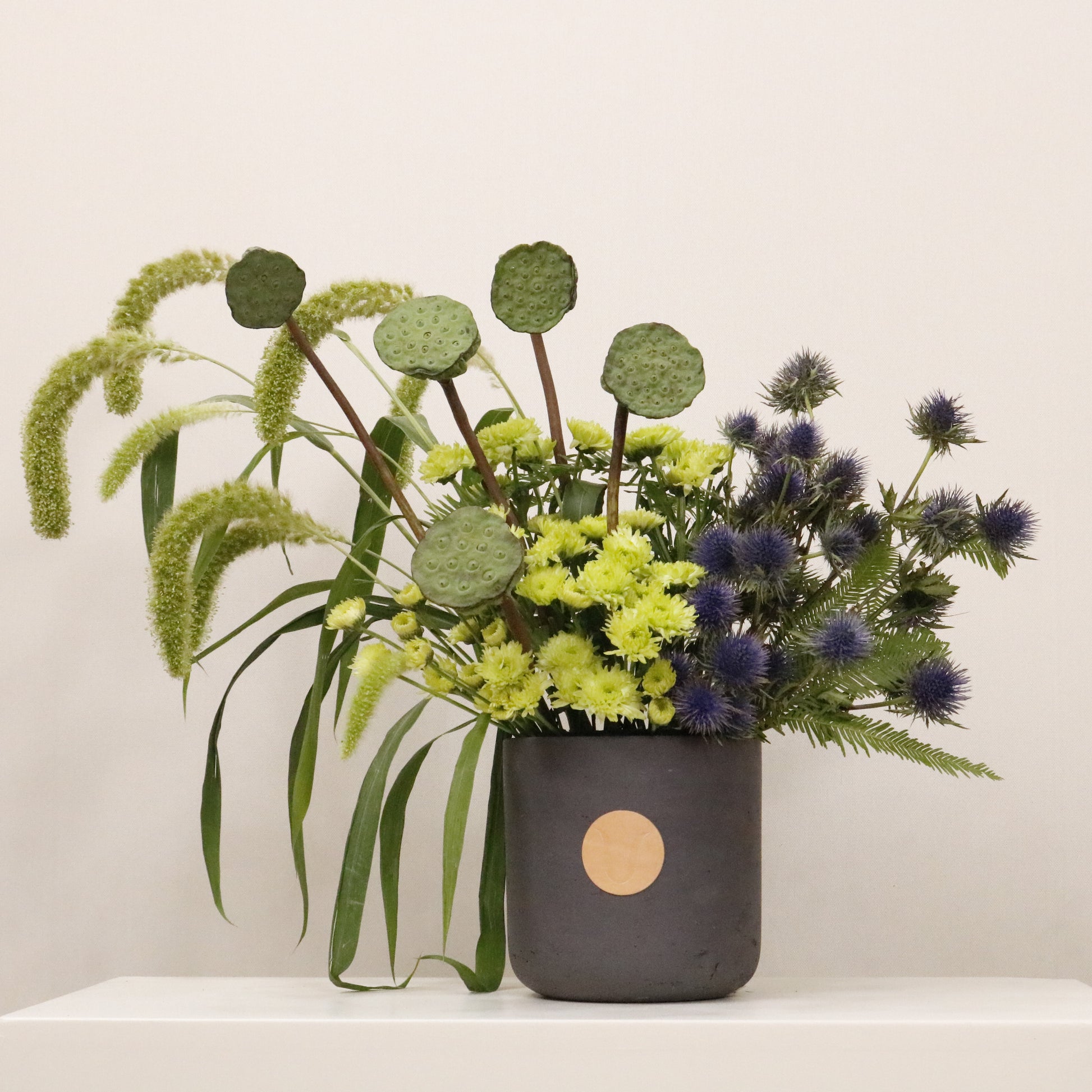 Nature's Touch luxury floral arrangement premium handcrafted natural organic blooms elegant home décor Kuwait Vitali Concept