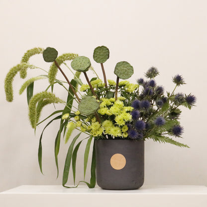 Nature's Touch luxury floral arrangement premium handcrafted natural organic blooms elegant home décor Kuwait Vitali Concept