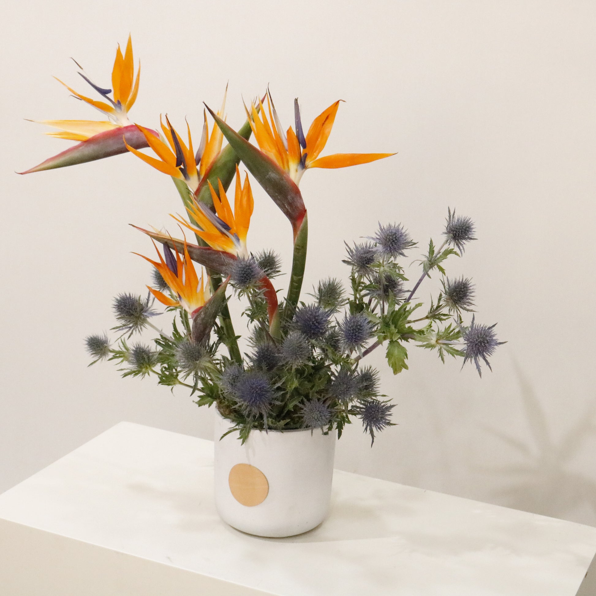 Tropical Wink luxury floral arrangement premium handcrafted exotic tropical blooms vibrant elegant gifting Kuwait Vitali Concept