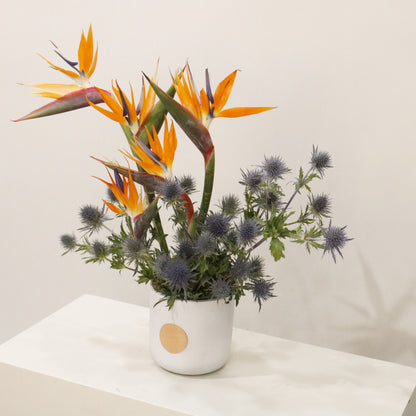 Tropical Wink luxury floral arrangement premium handcrafted exotic tropical blooms vibrant elegant gifting Kuwait Vitali Concept