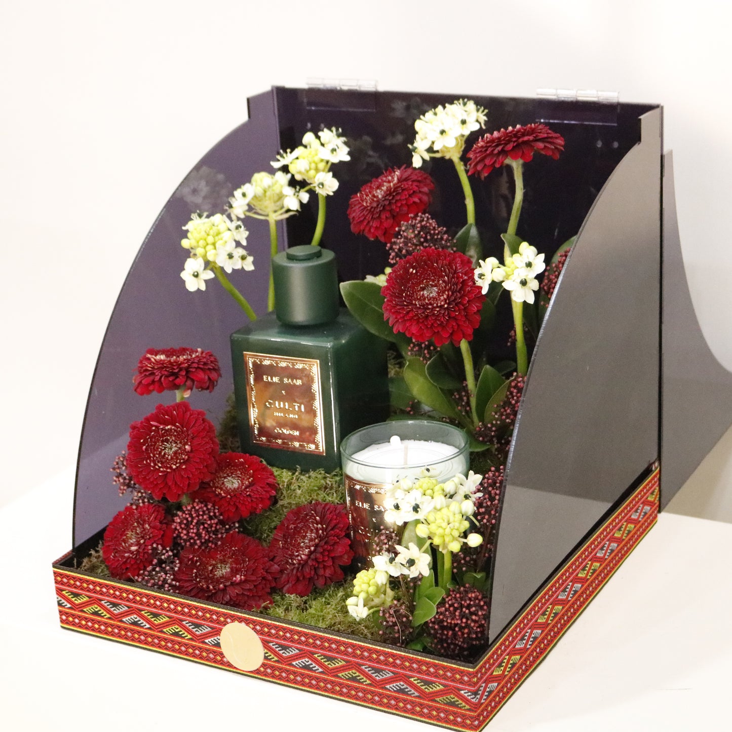 Elie Saab Sadu Set luxury floral gift set premium handcrafted blooms exclusive designer collaboration elegant Kuwait Vitali Concept