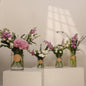 Aurora 3 Pink luxury floral collection set of 3 premium handcrafted pink blooms elegant events receptions Kuwait Vitali Concept