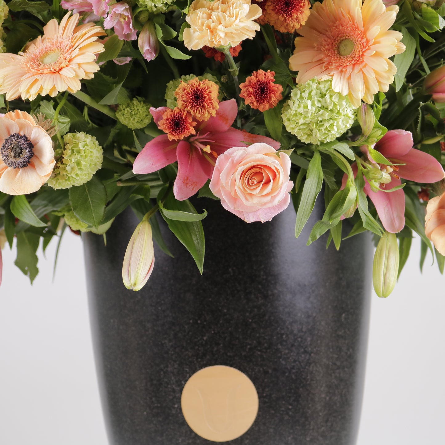A Grand Symphony luxury floral arrangement premium handcrafted mixed blooms grand statement elegant events Kuwait Vitali Concept