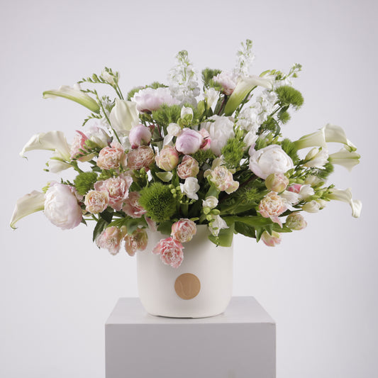 Royal Blossom luxury floral arrangement premium handcrafted blooms elegant gifting Kuwait Vitali Concept