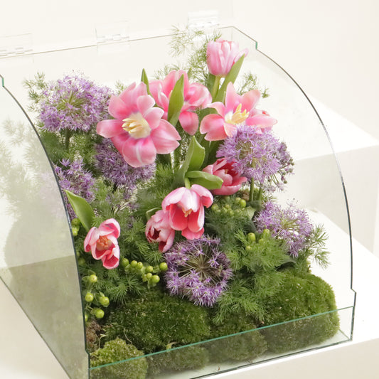 Garden in a Box Luxury Floral Arrangement - Vitali Concept Kuwait