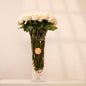Elegancia II luxury floral arrangement long stemmed white roses pure sophistication timeless grace Kuwait Vitali Concept
