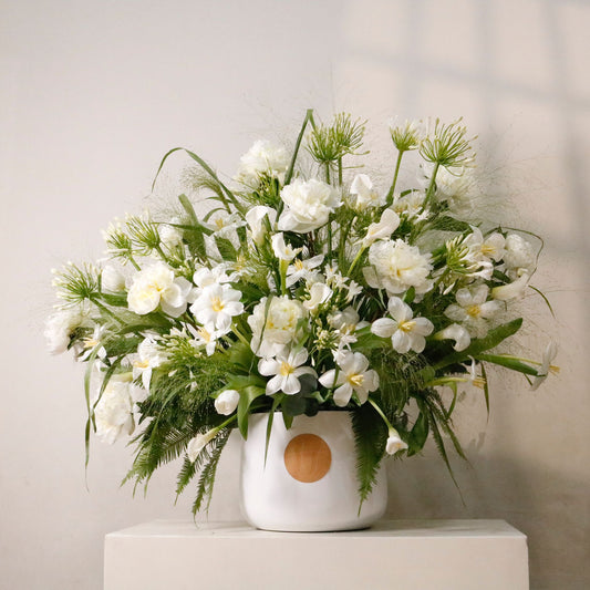 Blanc Sauvage Luxury Floral Arrangement - Vitali Concept Kuwait